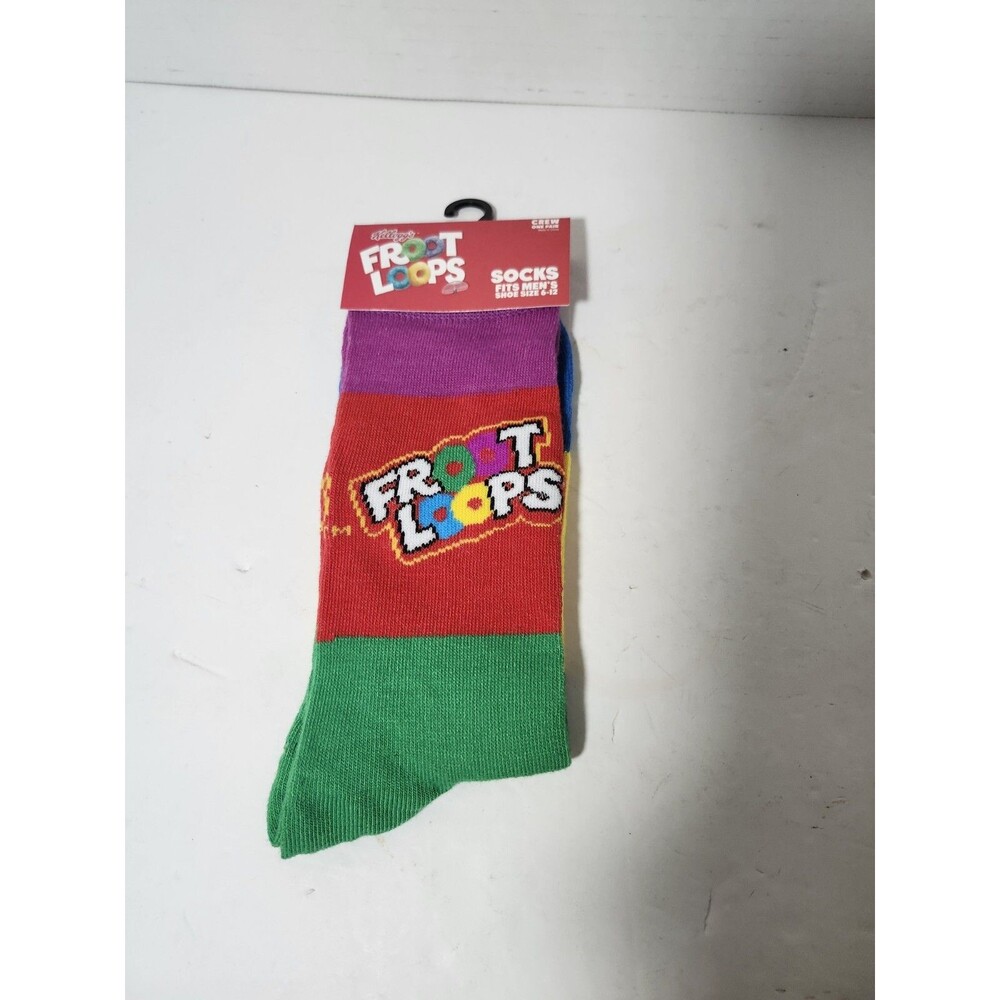 Froot Loops Crew Socks Size 6-12